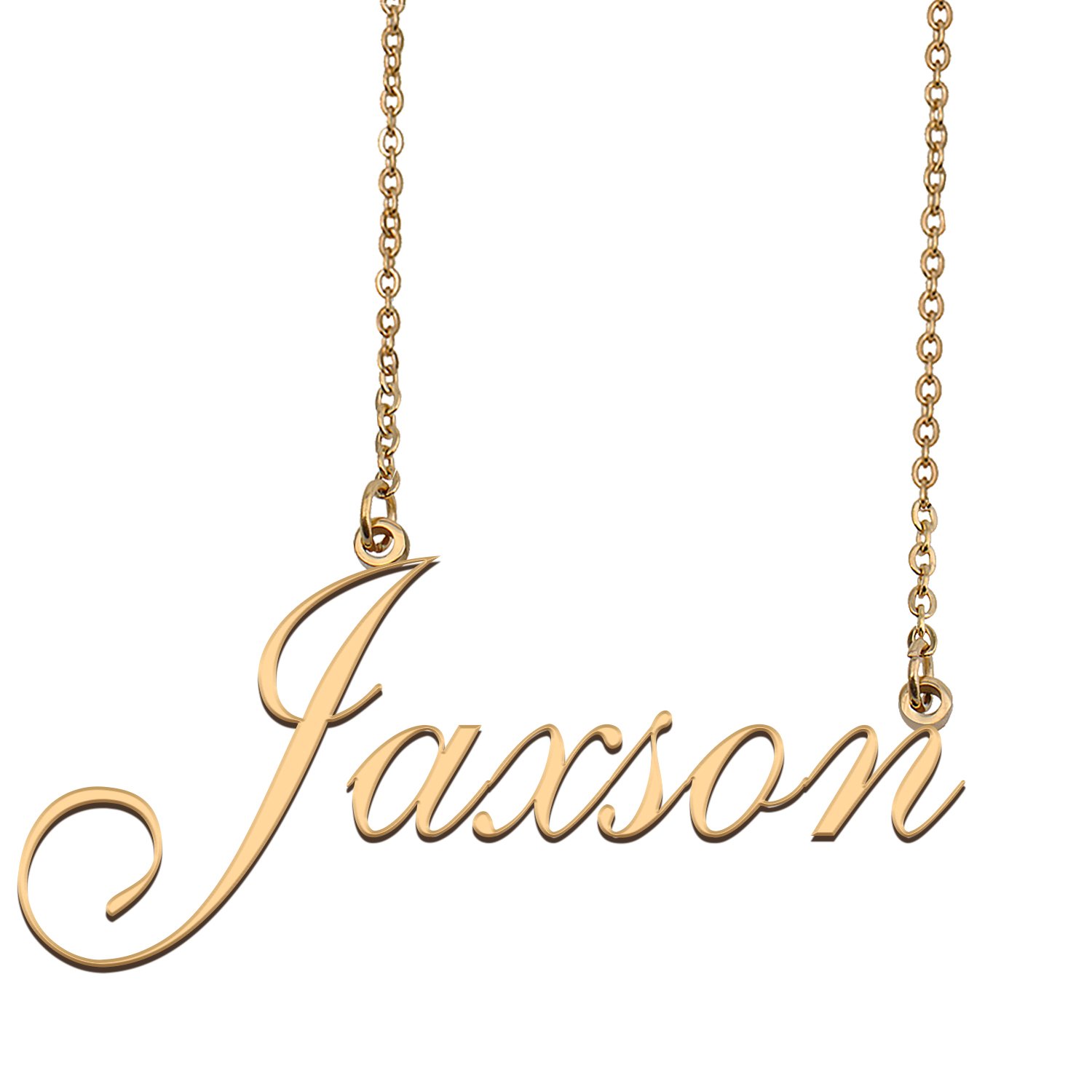 Customized Custom Script Name Necklace for Women Jaxson