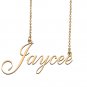 Customized Custom Script Name Necklace for Women Jaycee