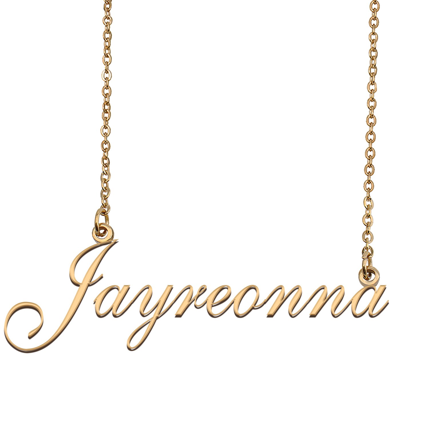 Customized Custom Script Name Necklace for Women Jayreonna