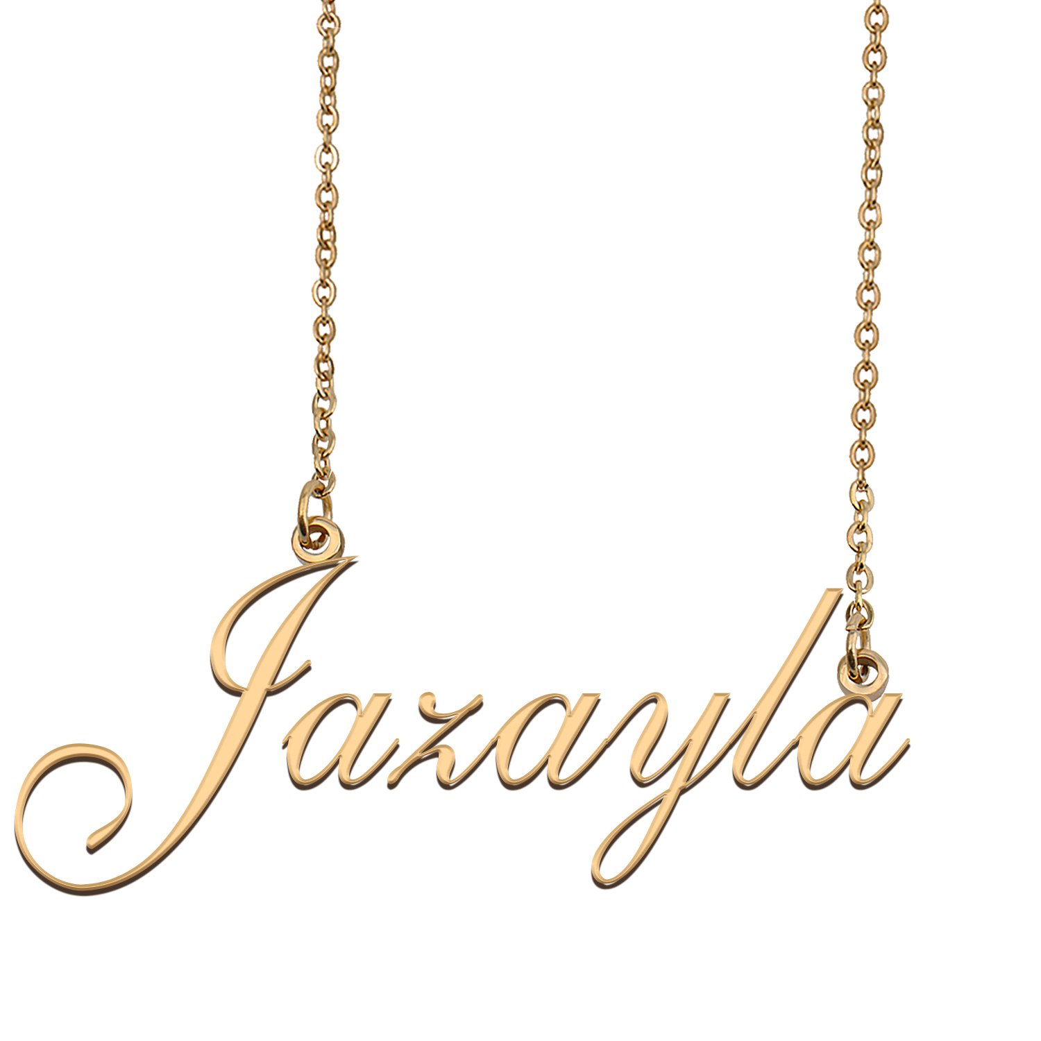 Customized Custom Script Name Necklace for Women Jazayla