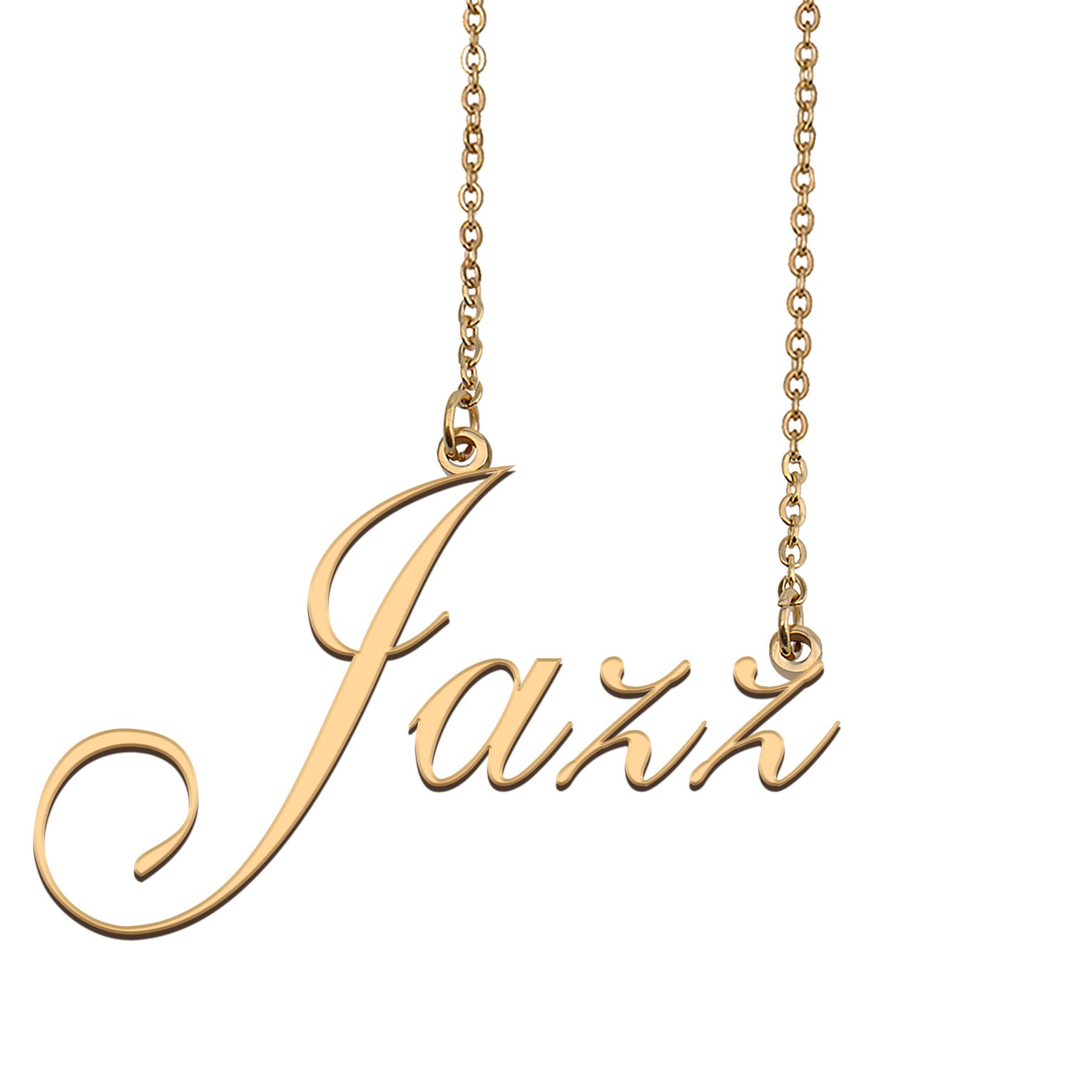 Customized Custom Script Name Necklace for Women Jazz