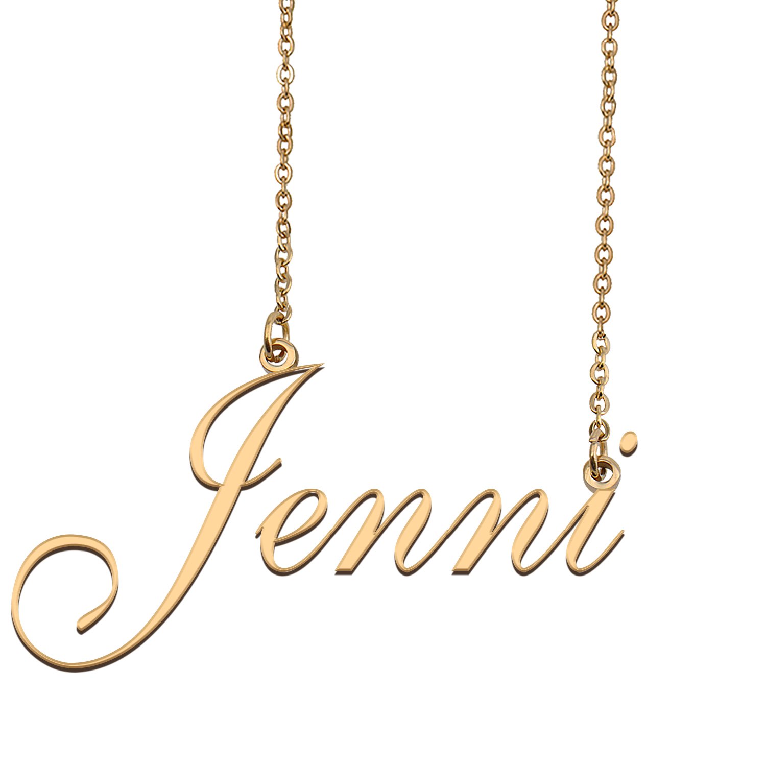 Customized Custom Script Name Necklace for Women Jenni