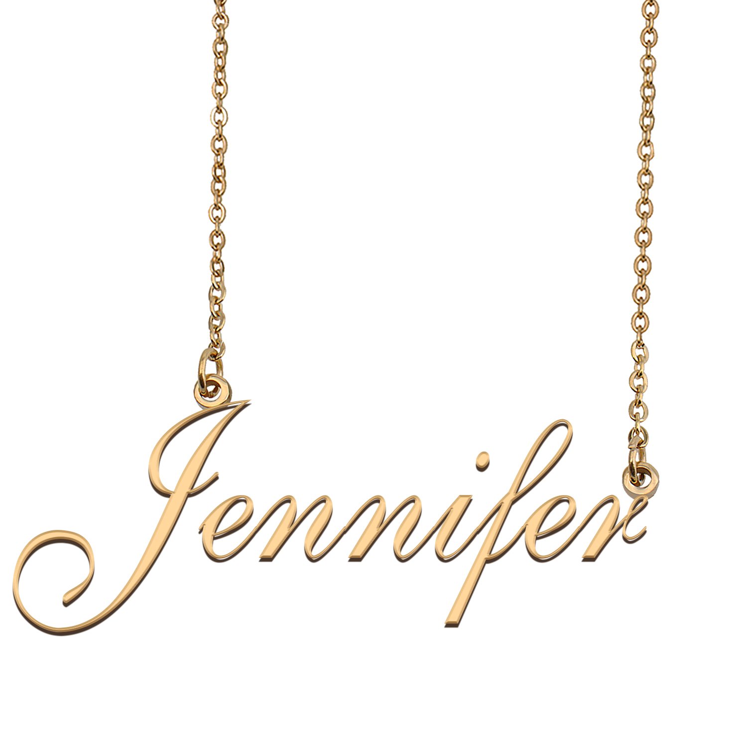 Customized Custom Script Name Necklace for Women Jennifer