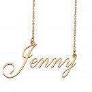 Customized Custom Script Name Necklace for Women Jenny Customized Custom Script Name Necklace for Women Jenny