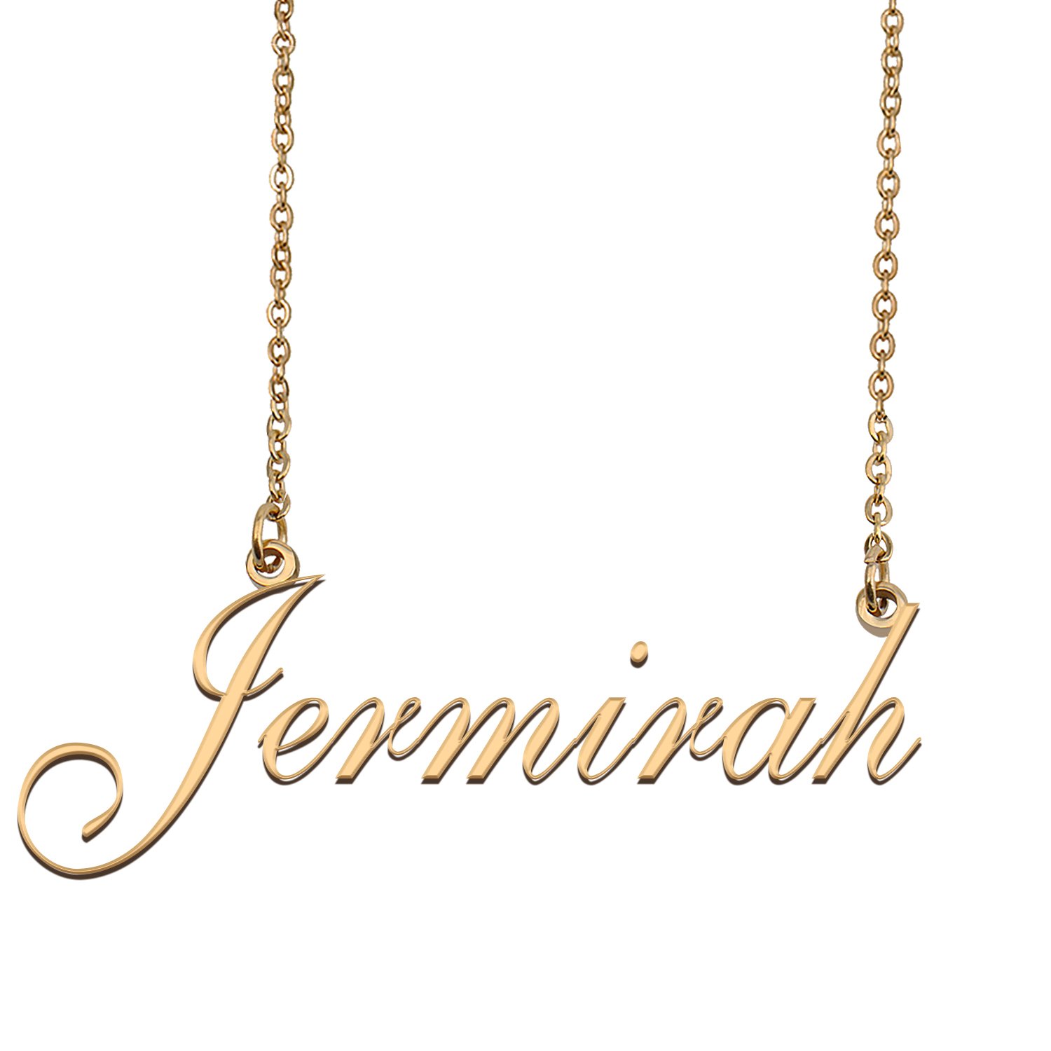 Customized Custom Script Name Necklace for Women Jermirah