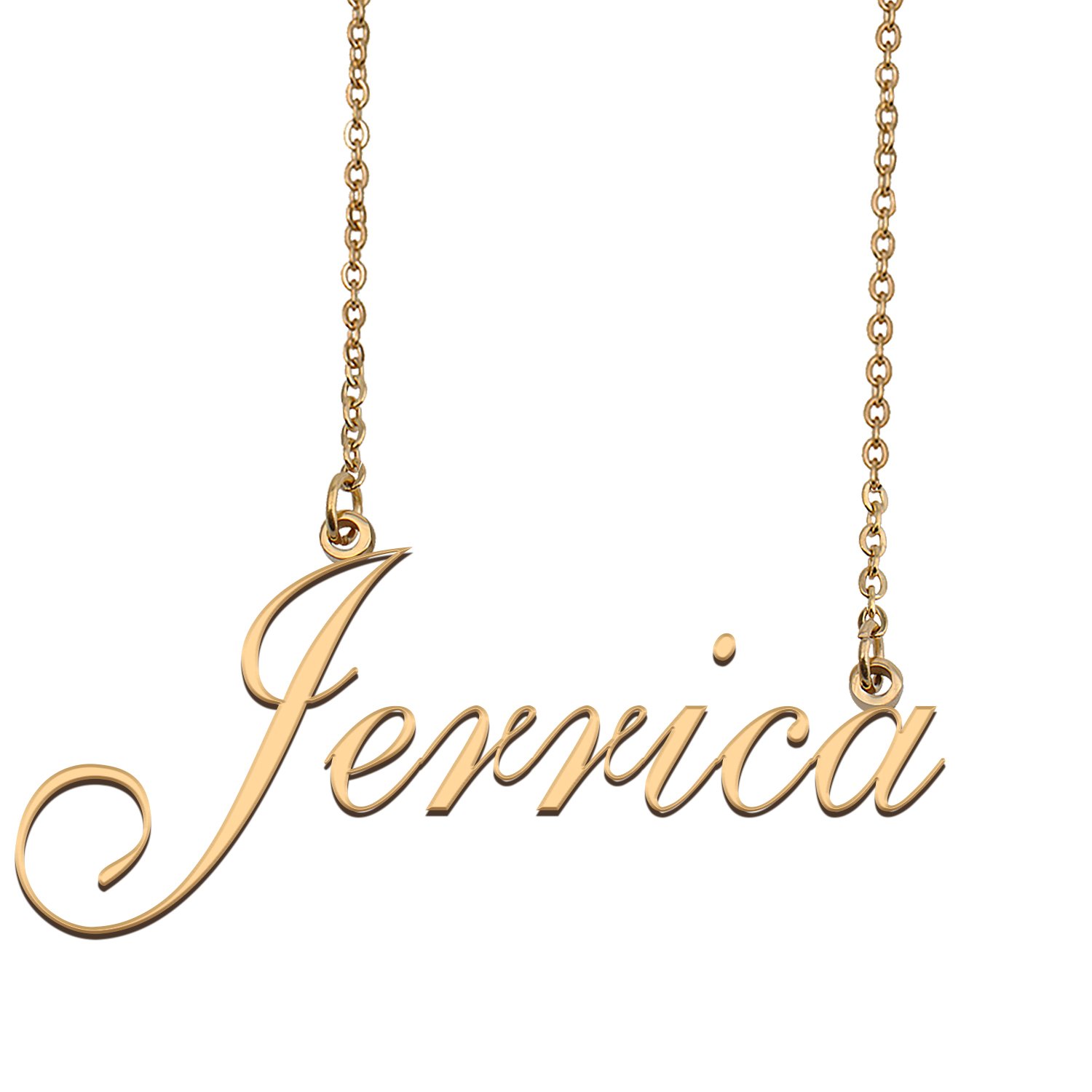 Customized Custom Script Name Necklace for Women Jerrica