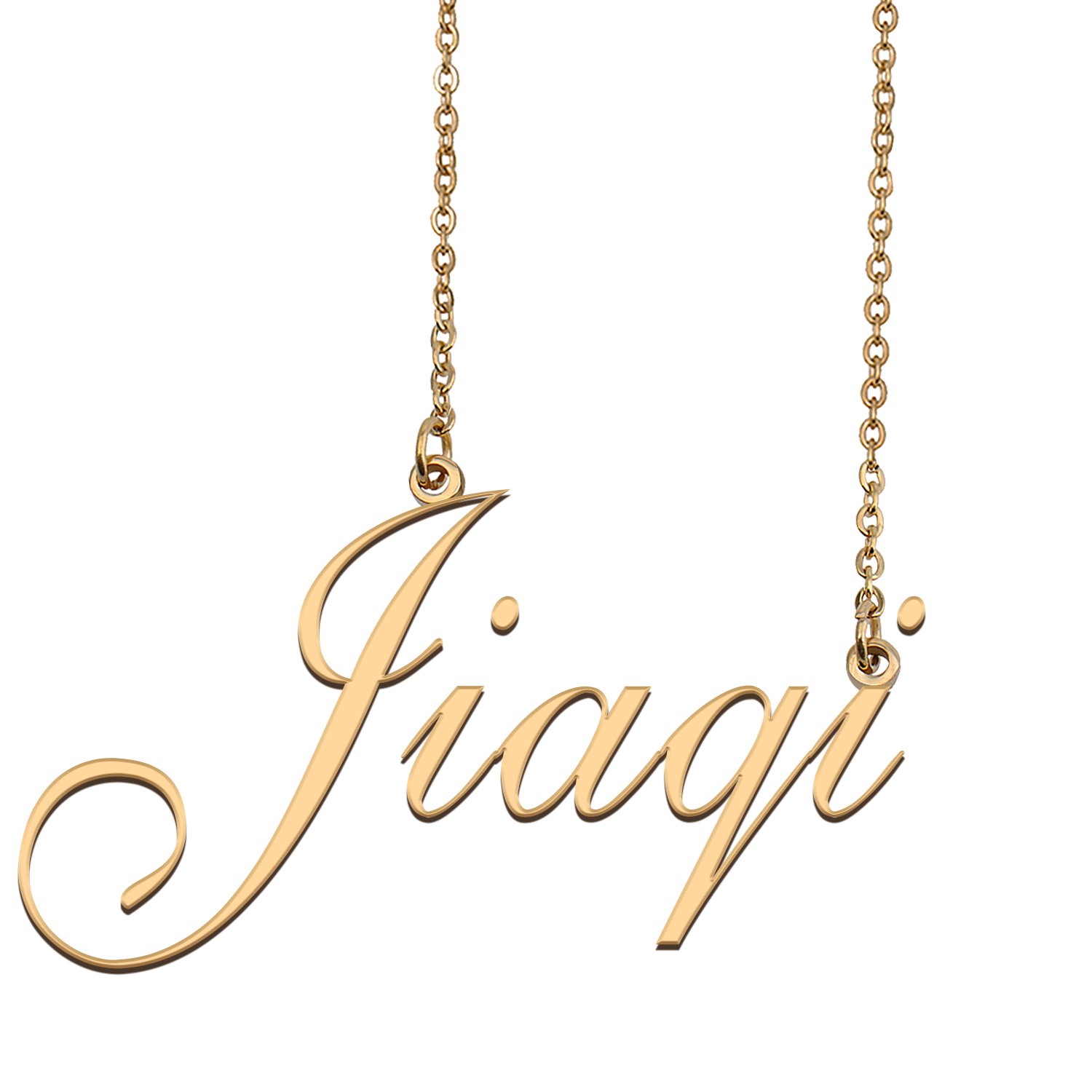 Customized Custom Script Name Necklace for Women Jiaqi