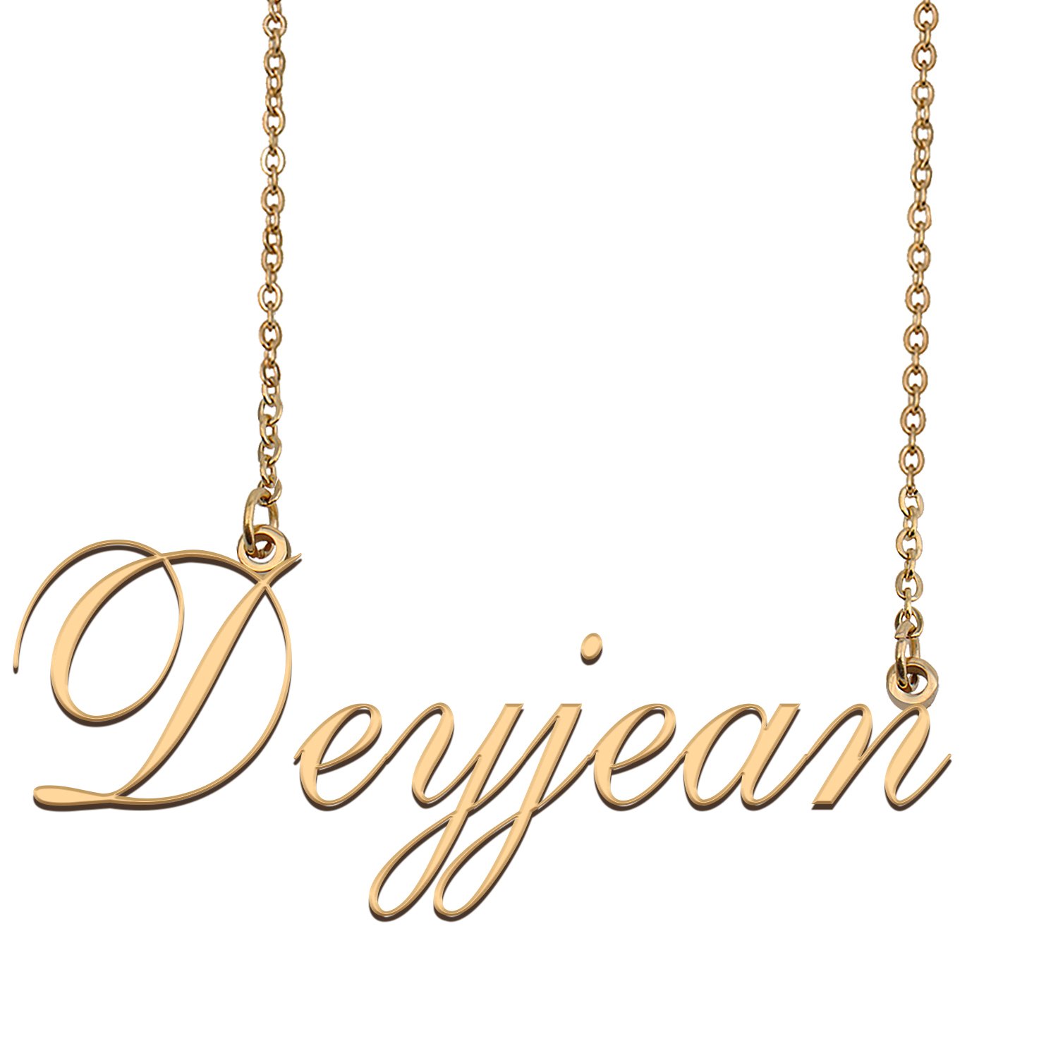 Customized Custom Script Name Necklace for Women Juggwdee