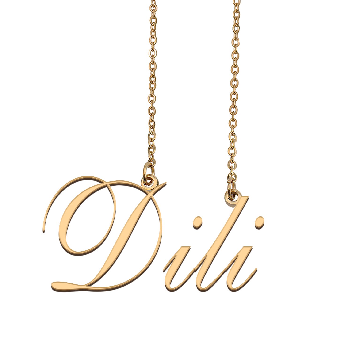 Customized Custom Script Name Necklace for Women Junior