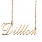Customized Name Necklace 18K Gold Plated Jewelry Gift for Girlfriend for Her Jus