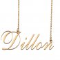 Customized Name Necklace 18K Gold Plated Jewelry Gift for Girlfriend for Her Jusasha