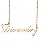 Customized Name Necklace 18K Gold Plated Jewelry Gift for Girlfriend for Her Justtosay