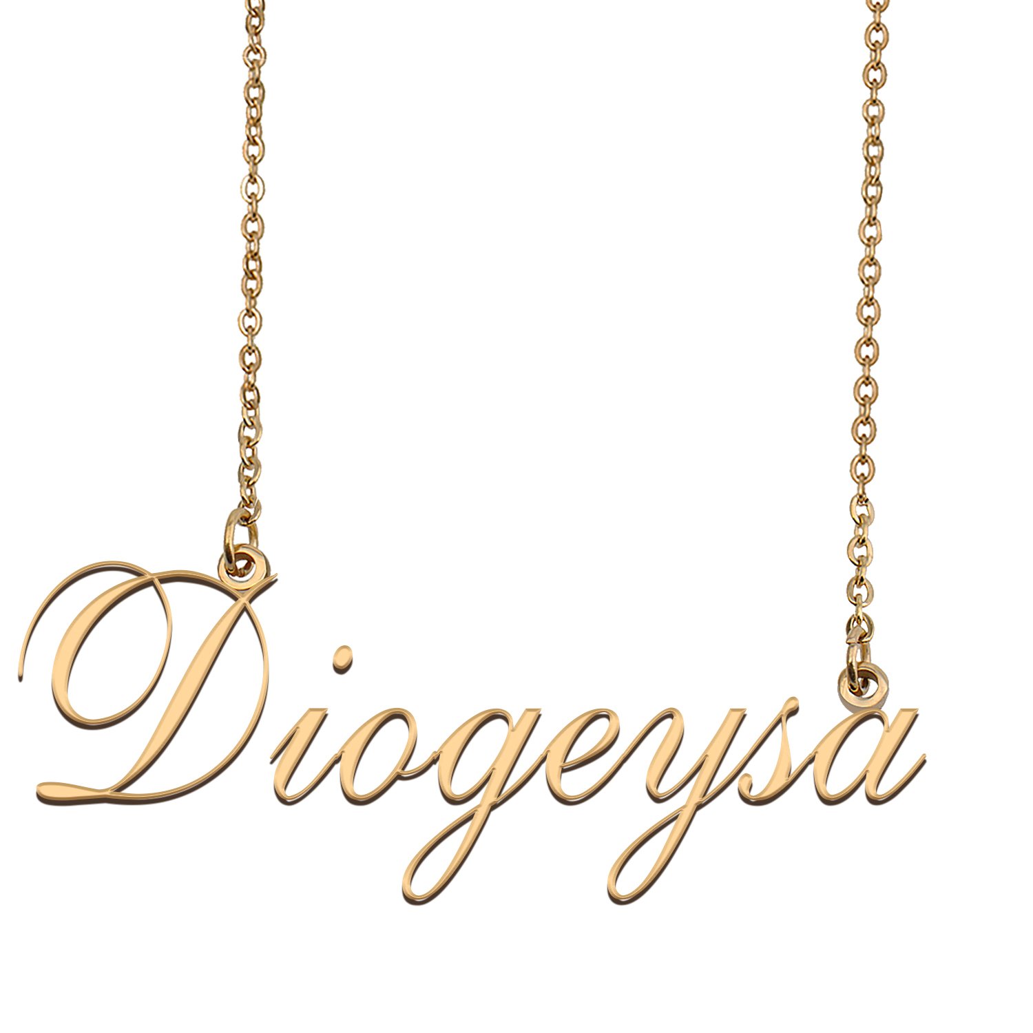 Customized Name Necklace 18K Gold Plated Jewelry Gift for Girlfriend for Her Jyra