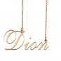Customized Name Necklace 18K Gold Plated Jewelry Gift for Girlfriend for Her Jyria