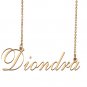 Customized Name Necklace 18K Gold Plated Jewelry Gift for Girlfriend for Her Kaaybuckaa