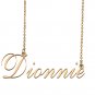 Customized Name Necklace 18K Gold Plated Jewelry Gift for Girlfriend for Her Kabir