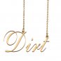 Customized Name Necklace 18K Gold Plated Jewelry Gift for Girlfriend for Her Kachelle