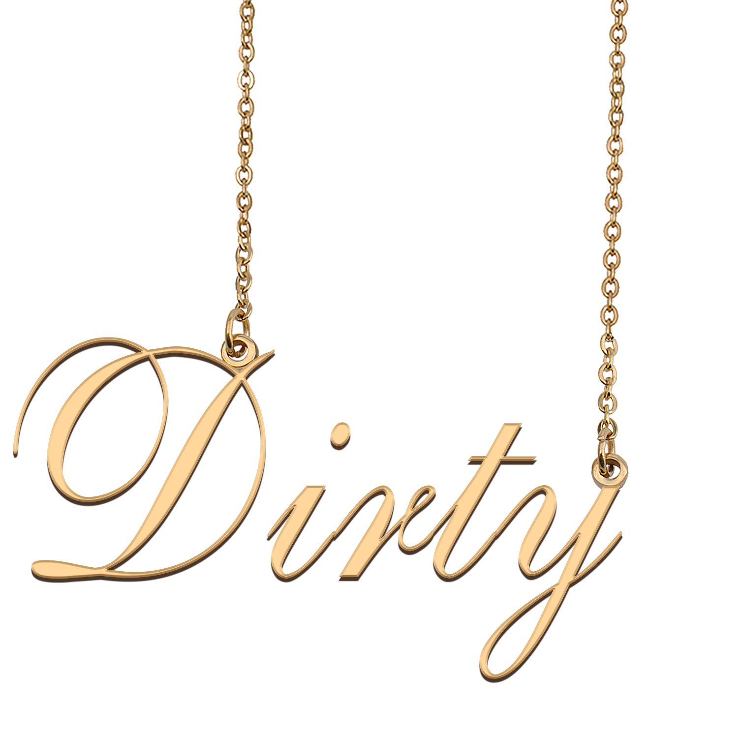 Customized Name Necklace 18K Gold Plated Jewelry Gift for Girlfriend for Her Kacie