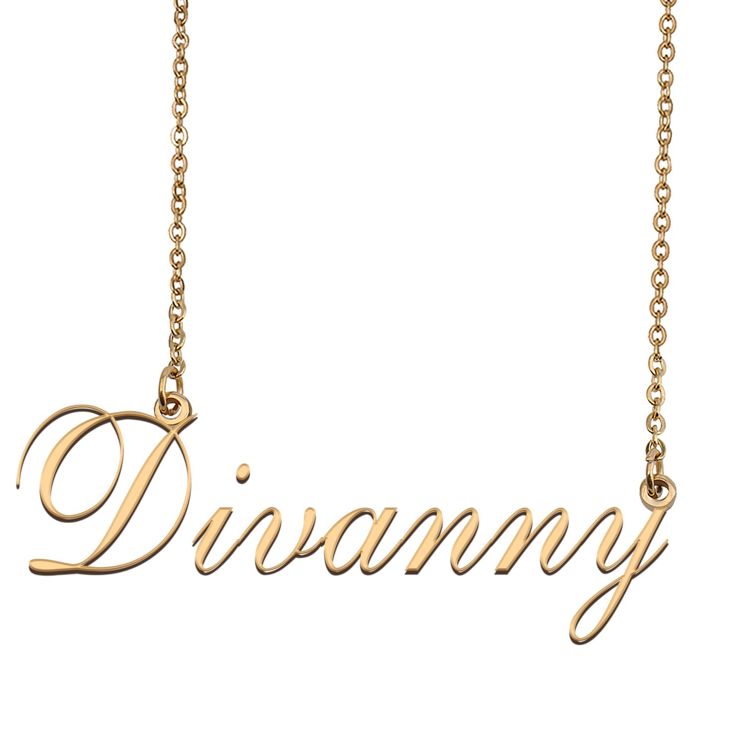 Customized Name Necklace 18K Gold Plated Jewelry Gift for Girlfriend for Her Kadence