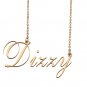 Customized Name Necklace 18K Gold Plated Jewelry Gift for Girlfriend for Her Kae