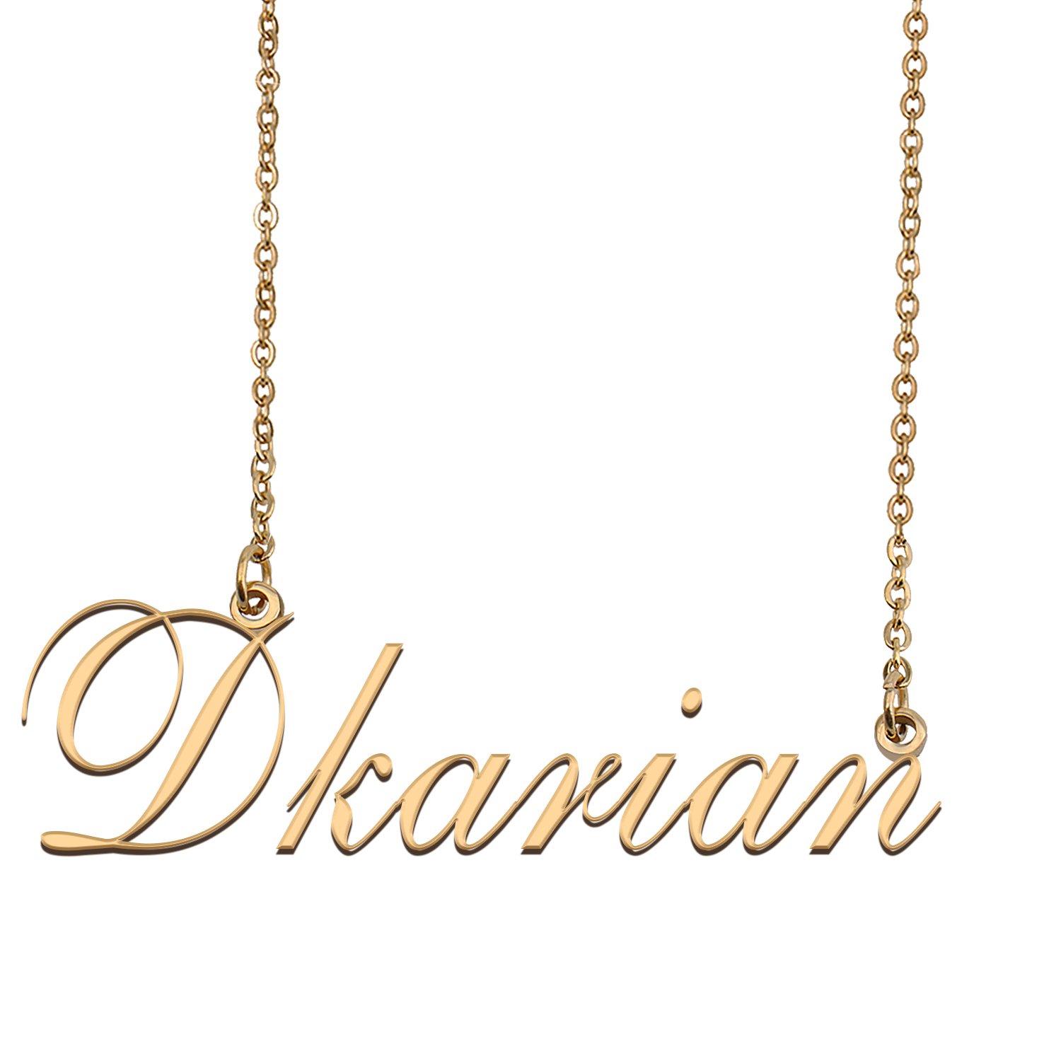 Customized Name Necklace 18K Gold Plated Jewelry Gift for Girlfriend for Her Kaelyn