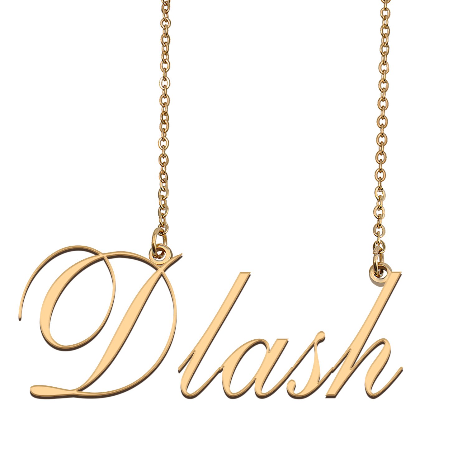 Customized Name Necklace 18K Gold Plated Jewelry Gift for Girlfriend for Her Kaelynn