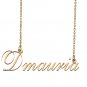 Customized Name Necklace 18K Gold Plated Jewelry Gift for Girlfriend for Her Kahlil