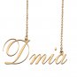 Customized Name Necklace 18K Gold Plated Jewelry Gift for Girlfriend for Her Kahmari