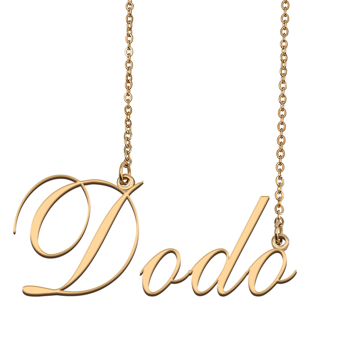 Customized Name Necklace 18K Gold Plated Jewelry Gift for Girlfriend for Her Kaia
