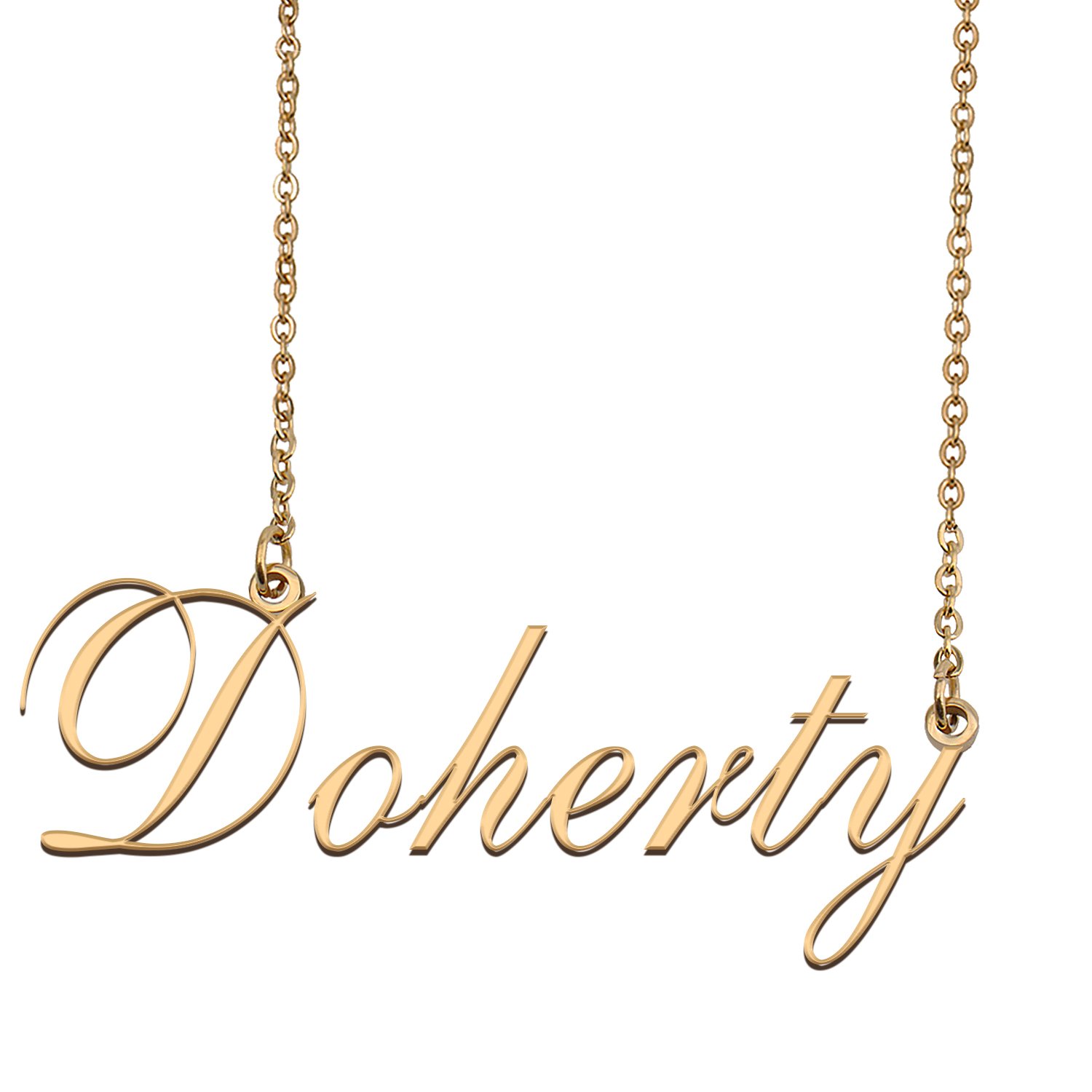 Customized Name Necklace 18K Gold Plated Jewelry Gift for Girlfriend for Her Kaijah