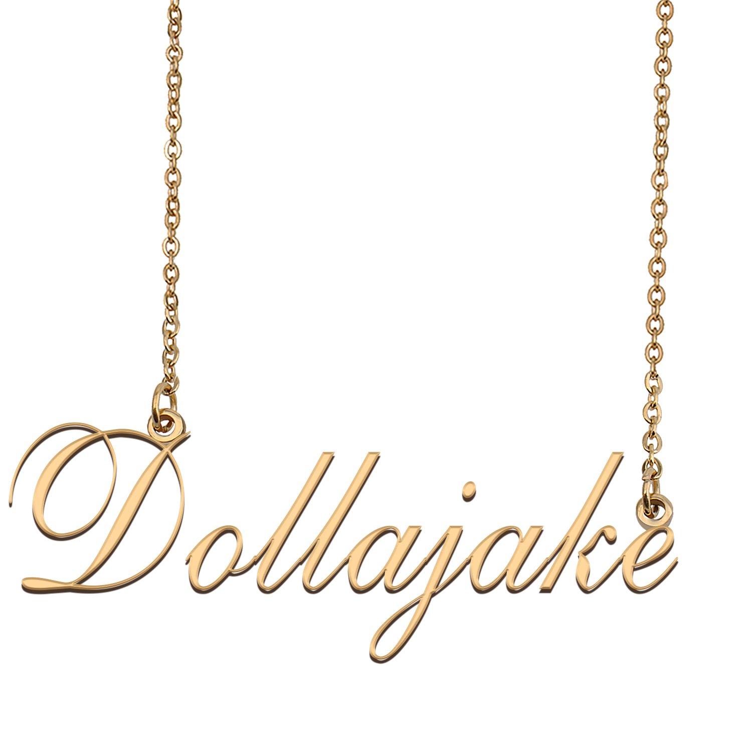 Customized Name Necklace 18K Gold Plated Jewelry Gift for Girlfriend for Her Kailah