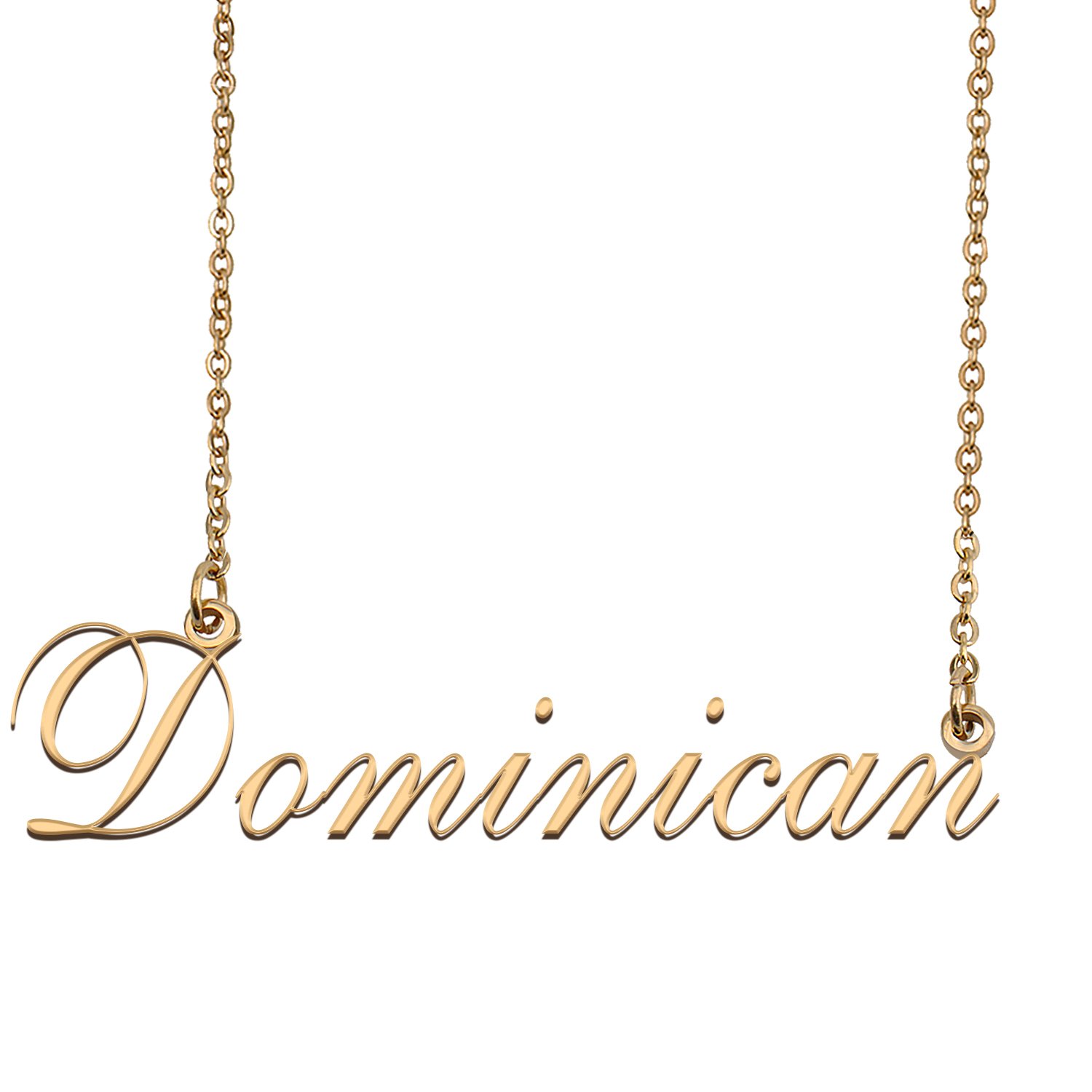 Customized Name Necklace 18K Gold Plated Jewelry Gift for Girlfriend for Her Kairo
