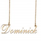 Customized Name Necklace 18K Gold Plated Jewelry Gift for Girlfriend for Her Kaisa