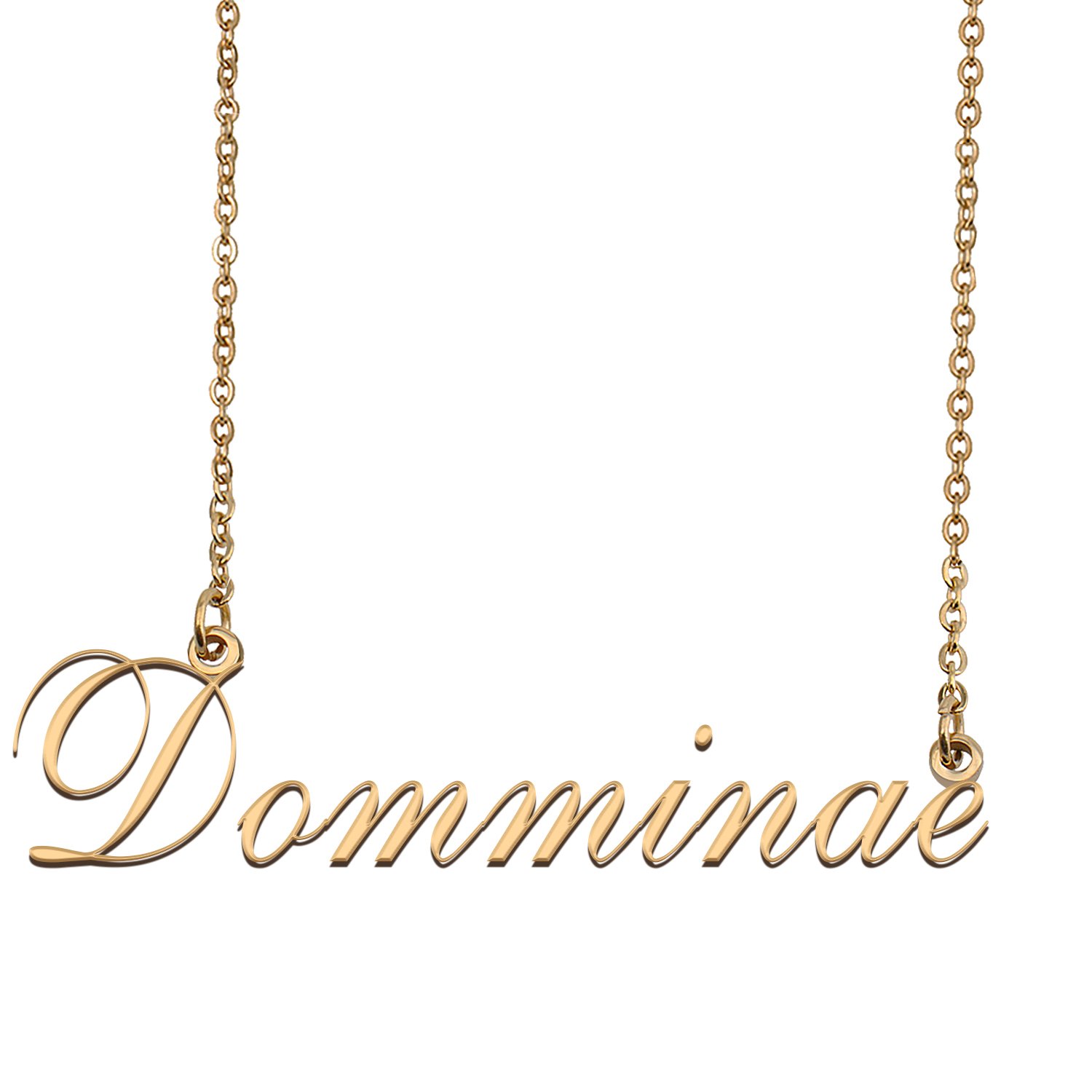 Customized Name Necklace 18K Gold Plated Jewelry Gift for Girlfriend for Her Kaitana