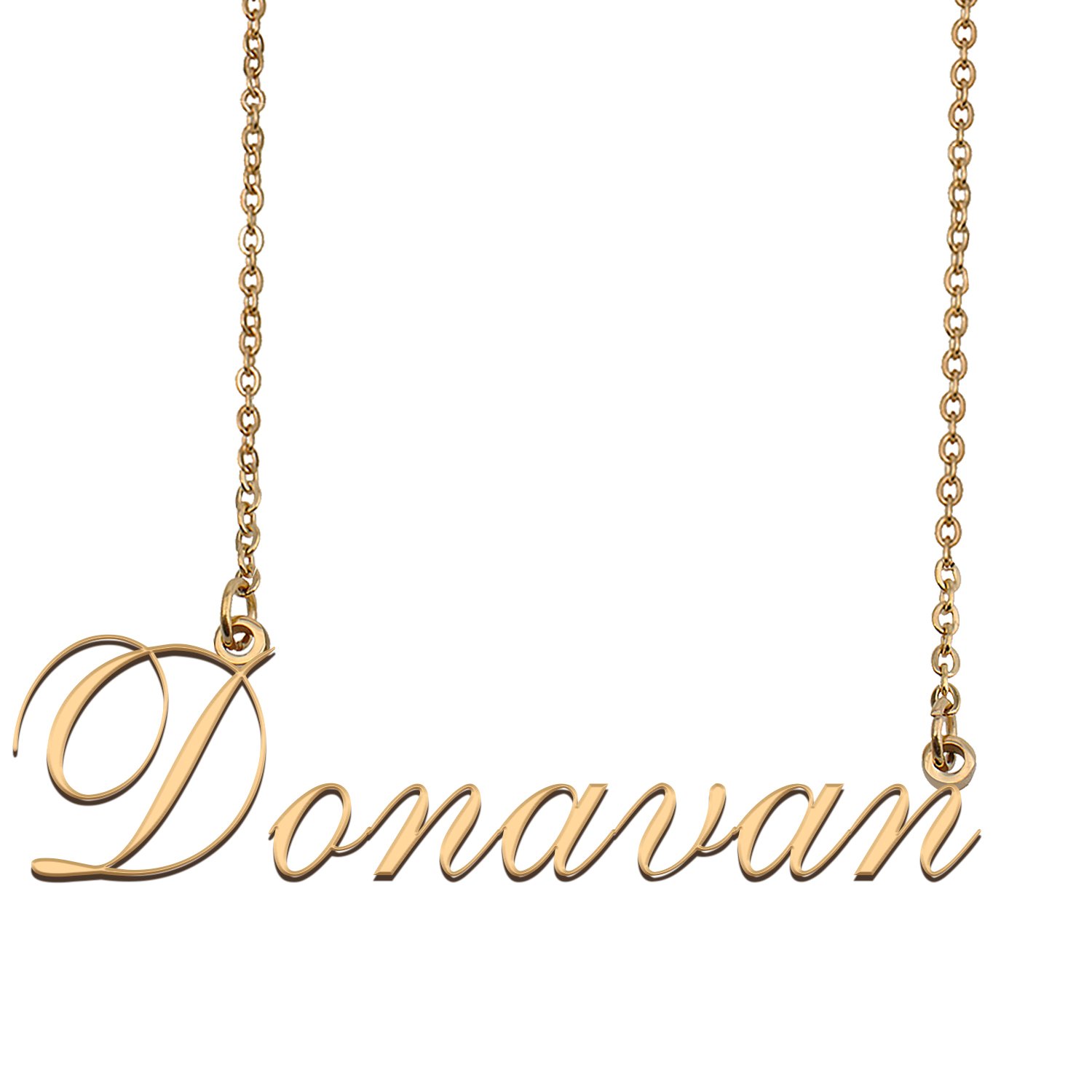 Customized Name Necklace 18K Gold Plated Jewelry Gift for Girlfriend for Her Kaitlynn
