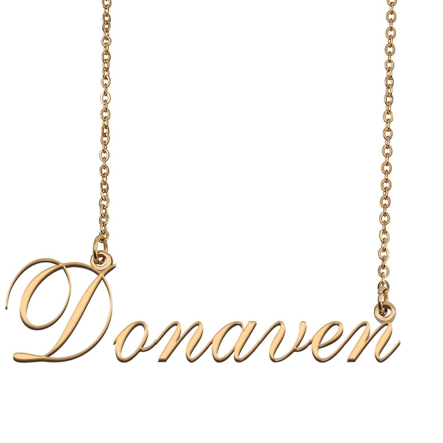 Customized Name Necklace 18K Gold Plated Jewelry Gift for Girlfriend for Her Kaitlynne