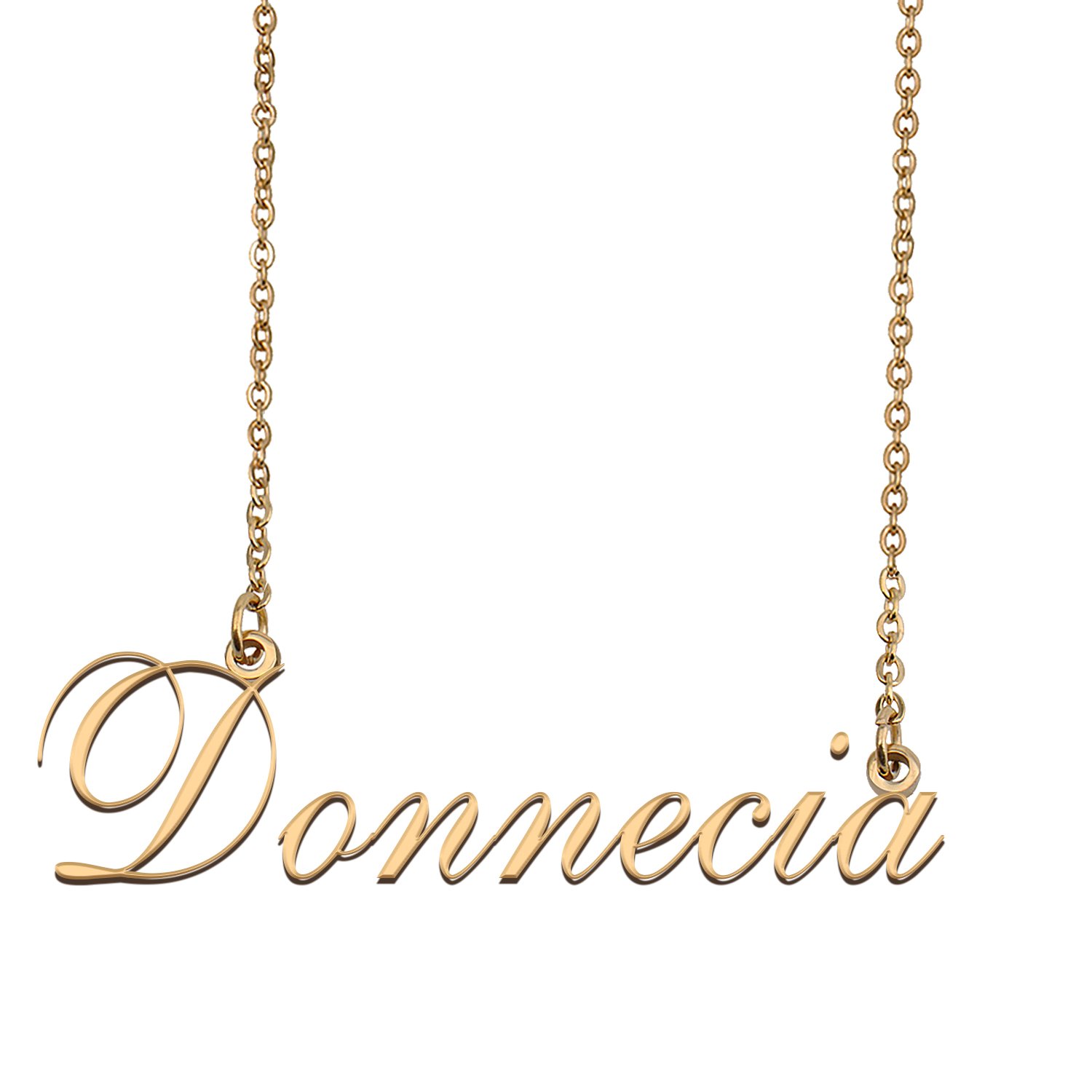 Customized Name Necklace 18K Gold Plated Jewelry Gift for Girlfriend for Her Kalani