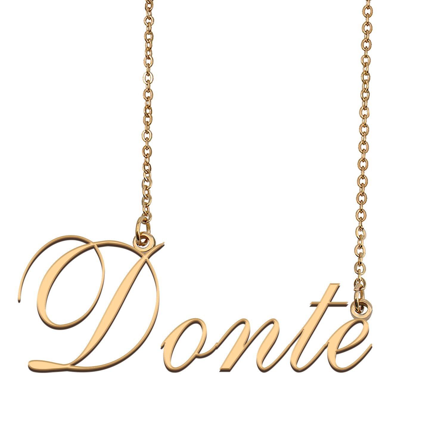 Customized Name Necklace 18K Gold Plated Jewelry Gift for Girlfriend for Her Kaleia