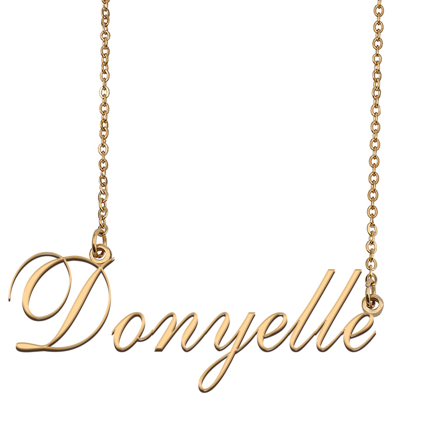 Customized Name Necklace 18K Gold Plated Jewelry Gift for Girlfriend for Her Kaleigh