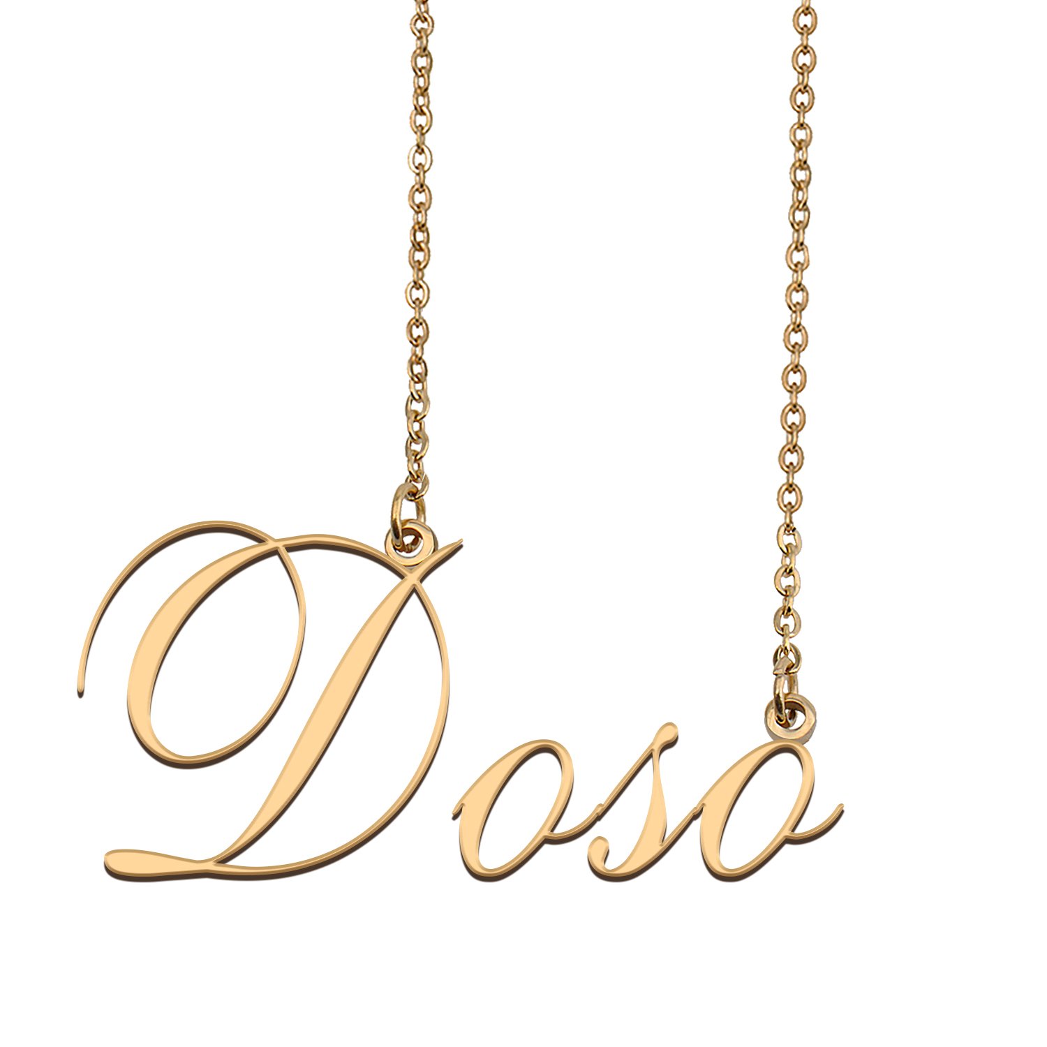 Customized Name Necklace 18K Gold Plated Jewelry Gift for Girlfriend for Her Kaliyah