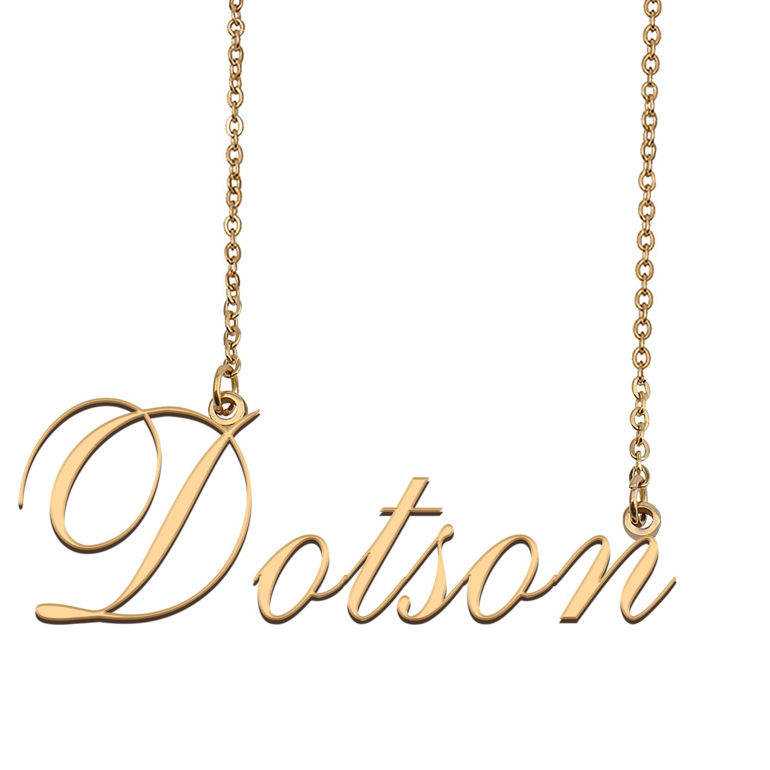 Customized Name Necklace 18K Gold Plated Jewelry Gift for Girlfriend for Her Kalla