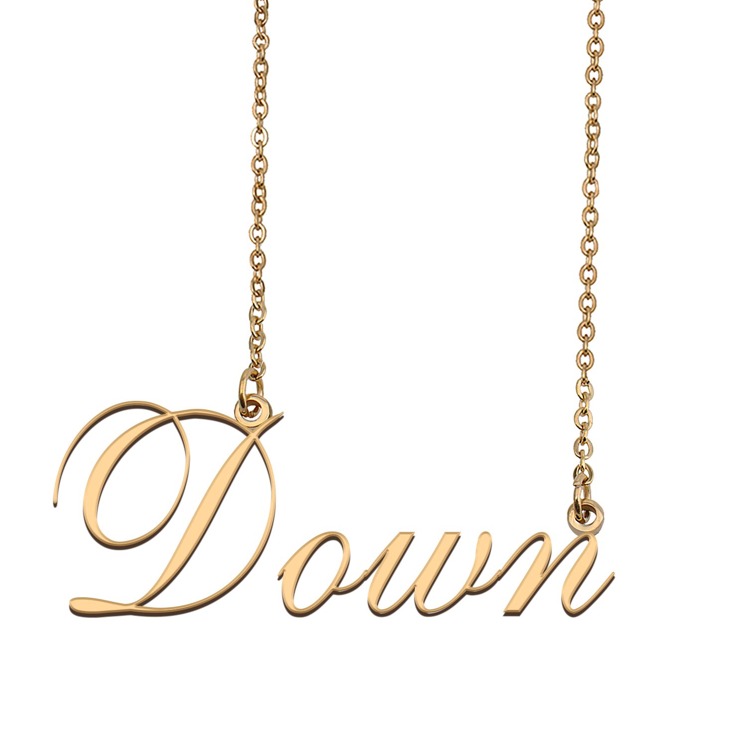 Customized Name Necklace 18K Gold Plated Jewelry Gift for Girlfriend for Her Kalli