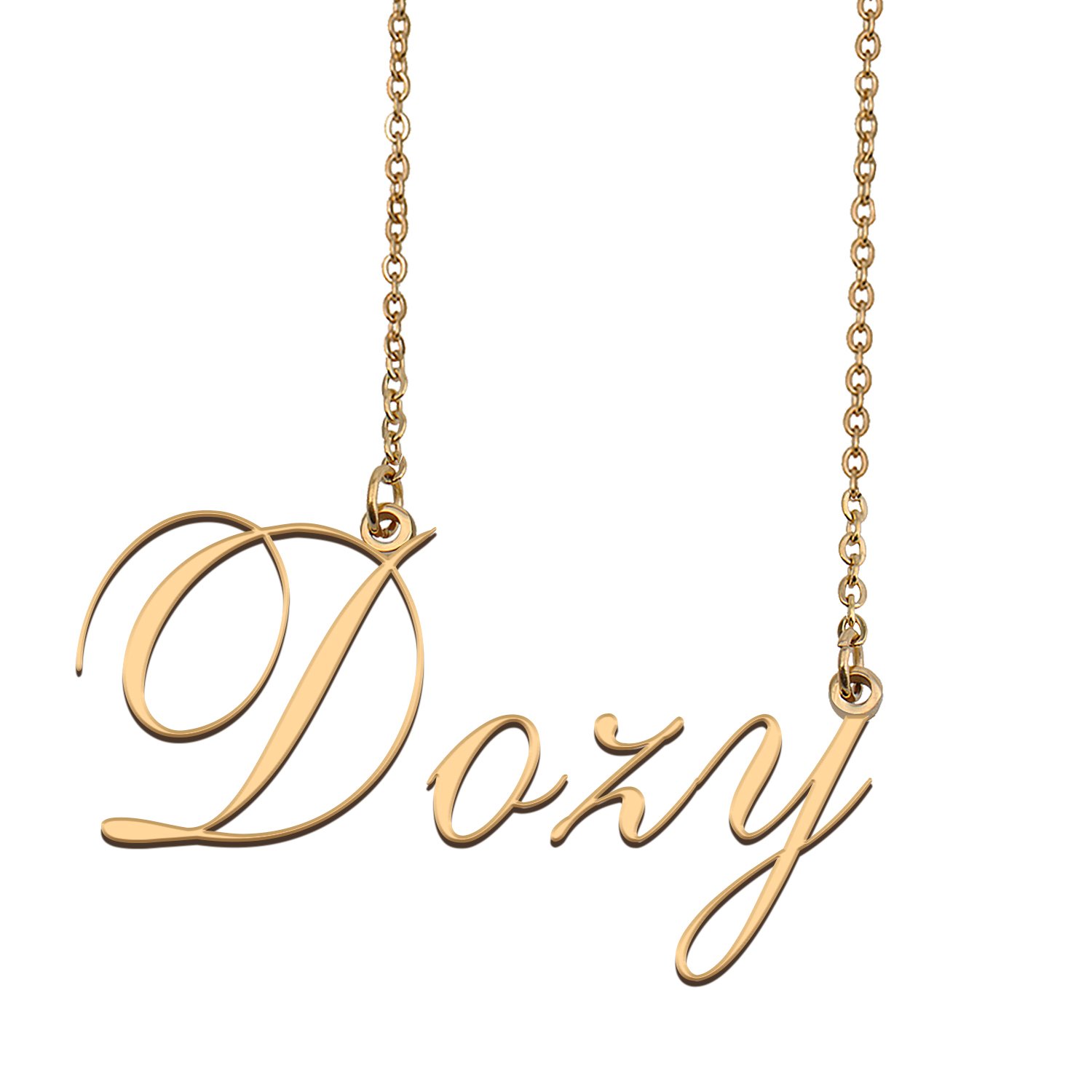 Customized Name Necklace 18K Gold Plated Jewelry Gift for Girlfriend for Her Kalya