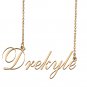 Customized Name Necklace 18K Gold Plated Jewelry Gift for Girlfriend for Her Kameryn