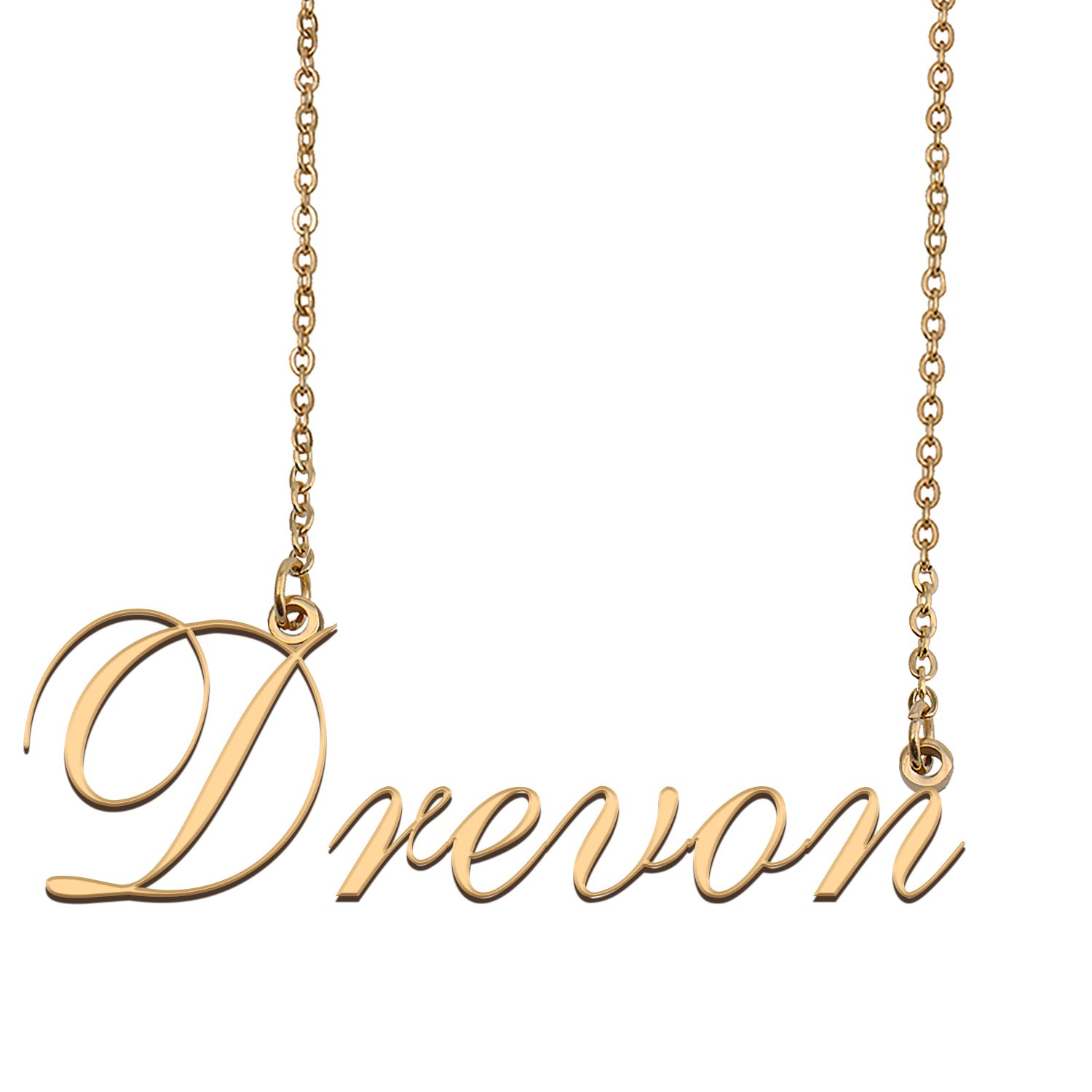 Customized Name Necklace 18K Gold Plated Jewelry Gift for Girlfriend for Her Kamiah