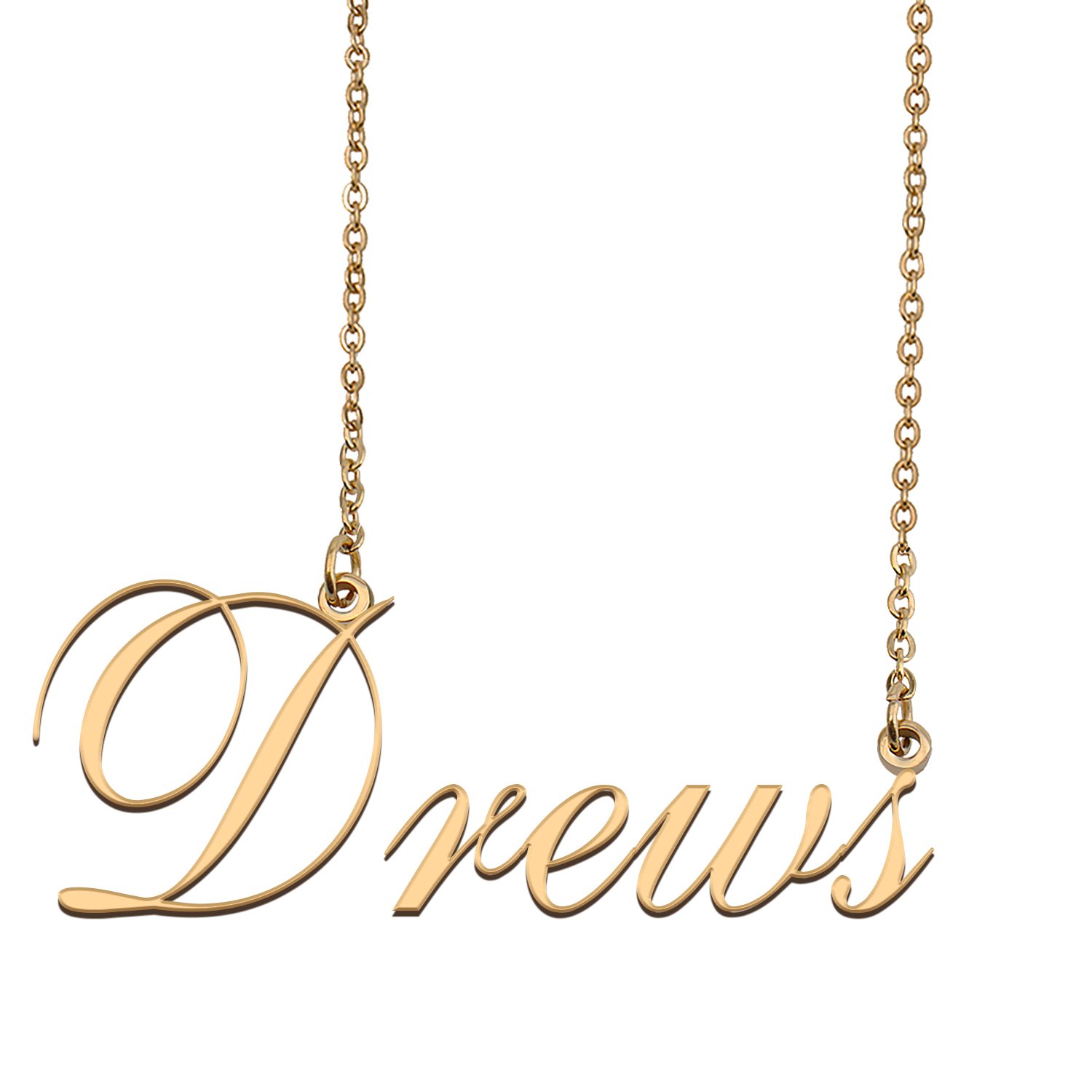 Customized Name Necklace 18K Gold Plated Jewelry Gift for Girlfriend for Her Kamilah