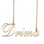 Customized Name Necklace 18K Gold Plated Jewelry Gift for Girlfriend for Her Kamille