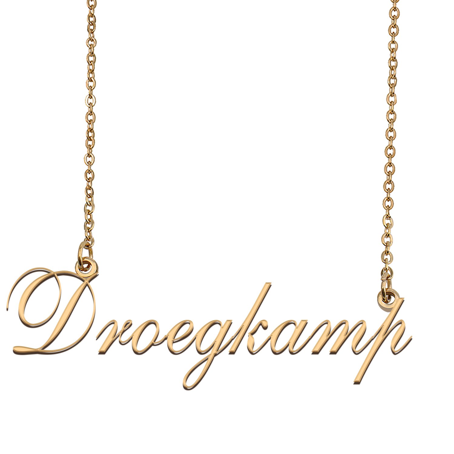 Customized Name Necklace 18K Gold Plated Jewelry Gift for Girlfriend for Her Kamisha