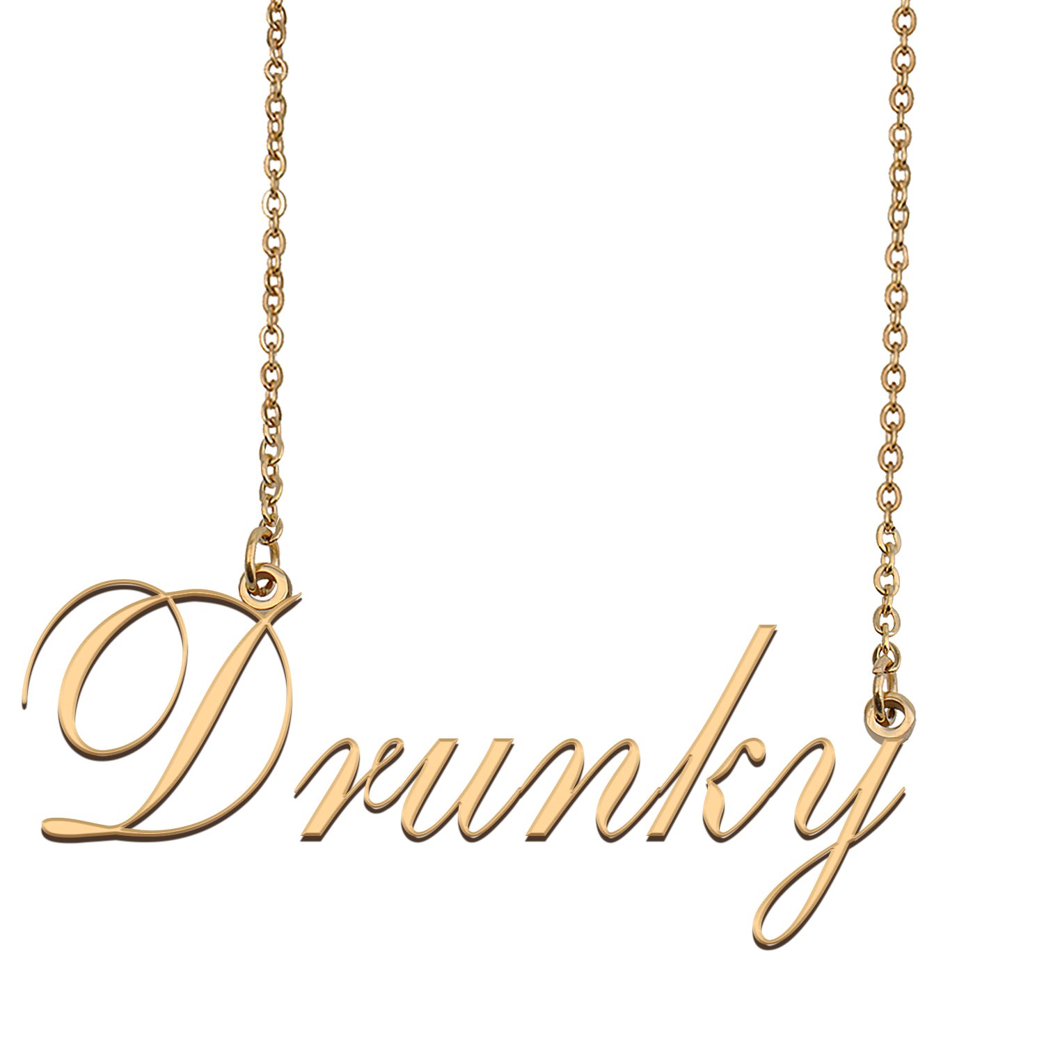 Customized Name Necklace 18K Gold Plated Jewelry Gift for Girlfriend for Her Kamora