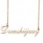 Customized Name Necklace 18K Gold Plated Jewelry Gift for Girlfriend for Her Kamya